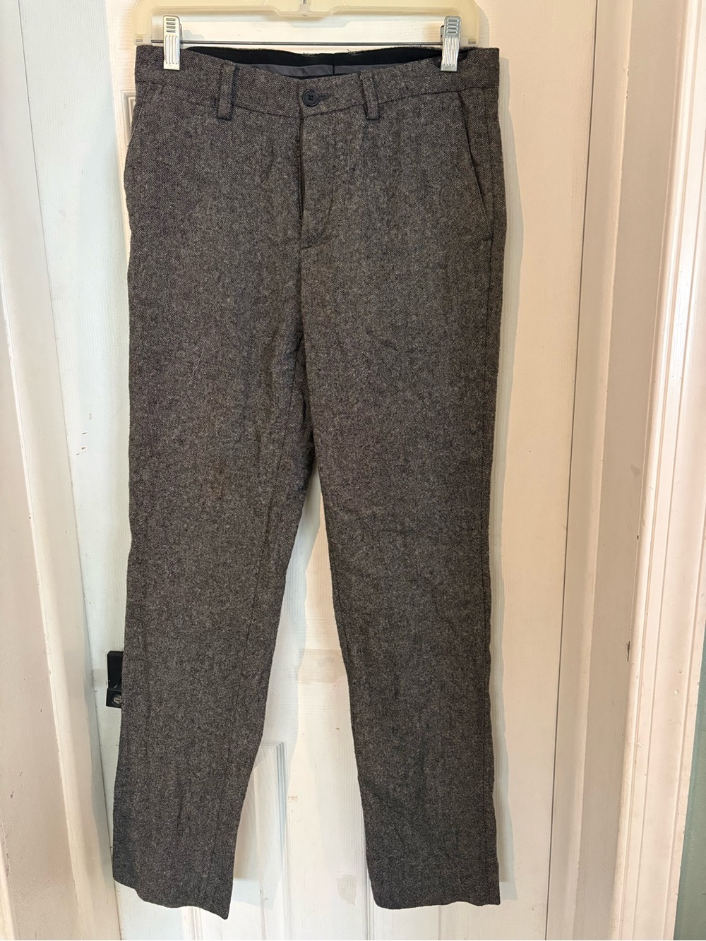 H&M Gray Wool Blend Dress Pants